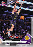 2026 Topps NOW Luka Doncic Lakers #234 Most Points In Month Since 1965 DP3