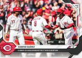 2026 Topps Now Eugenio Suarez Reds Club Return HR Baseball Card #28 DP1