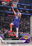 2026 Topps NOW #213 Luka Doncic 40 PTS 10 AST Lakers History OA7