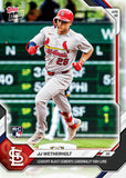 2026 Topps Now JJ Wetherholt RC Cardinals Leadoff HR Off Skenes #144 SA6