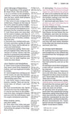 KJV Center Column Reference Bible, Brown Leathersoft, Red Letter, Comfort Print