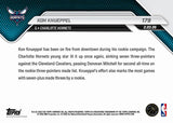 2026 Topps NOW Kon Knueppel RC #179 Hornets Rookie 3PM Record Card OA7
