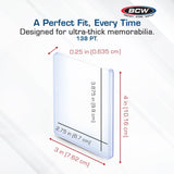 BCW Thick Card Topload Holder 138 PT - 10 Holders Per Pack