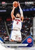2026 Topps NOW Cade Cunningham #284 Pistons Playoff Record 45 PTS OA4