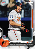 2026 Topps NOW Samuel Basallo RC #100 Orioles Rookie Clutch Hits Card MD3