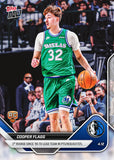 2026 Topps NOW Cooper Flagg RC #253 Mavericks Rookie Leads Team Stats DP2