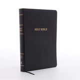 KJV Giant Print Reference Bible, 53,000 Cross References, Black Bonded Leather