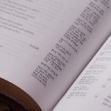 NKJV Single Column Reference Bible, Comfort Print, Black Hardcover, Red Letter