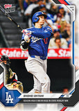 2026 Topps NOW Shohei Ohtani #212 Dodgers 5 RBI In-State Rivalry Win SA6