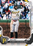 2026 Topps NOW #74 Oneil Cruz Pirates 1st 4-Hit 3-SB Game Since 2005 KM3