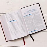 ESV Bible: The MacArthur Study Bible, Thumb Index, Black Leathersoft