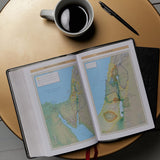 KJV Giant Print Reference Bible, 53,000 Cross References, Black Bonded Leather