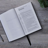 NKJV Single Column Reference Bible, Brown Leathersoft, Indexed, Red Letter