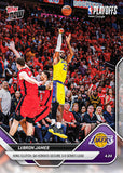 2026 Topps Now LeBron James Lakers Playoff Clutch 3-0 Series Lead #275 MD3