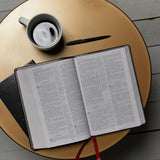 KJV Giant Print Reference Bible, 53,000 Cross References, Black Bonded Leather
