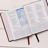 ESV Bible: The MacArthur Study Bible, Thumb Index, Black Leathersoft