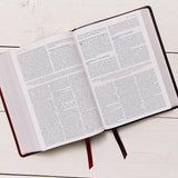 ESV Bible: The MacArthur Study Bible, Thumb Index, Black Leathersoft