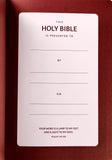 NKJV Comfort Print Reference Bible, Giant Print, Center Column, Burgundy