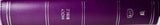 KJV End of Verse Reference Bible Personal Size, Large Print, Purple Leathersoft