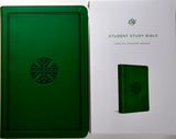 ESV Student Study Bible, Trutone Green, Mosaic Cross Design, Study Notes