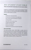 ESV Student Study Bible, Trutone Green, Mosaic Cross Design, Study Notes