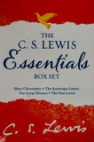 The C.S. Lewis Essentials 4 Volume Box Set: Mere Christianity, The Screwtape Letters...