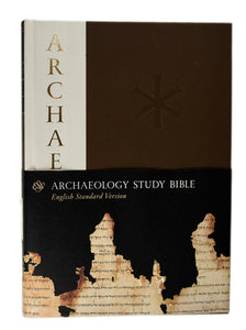 ESV Bible: Archaeology Study Bible, Hardcover