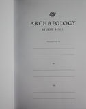 ESV Bible: Archaeology Study Bible, Hardcover