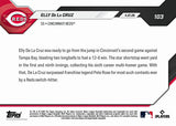 2026 Topps Now Elly De La Cruz Reds Multi-HR Switch-Hitter Record #103 MD3