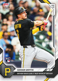 2026 Topps NOW Konnor Griffin RC #115 Pirates 1st MLB HR Birthday Bash BG1