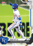 2026 Topps NOW Bobby Witt Jr. #137 Royals 3-Run HR in Extras MD3