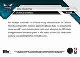 2026 Topps NOW Kon Knueppel RC #182 Hornets Fastest to 200 3-Pointers KM2