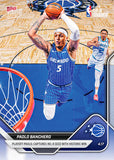 2026 Topps NOW #261 Paolo Banchero Magic Play-In Historic Win NBA KM3