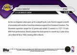 2026 Topps NOW Luka Doncic Lakers #234 Most Points In Month Since 1965 DP3