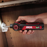 SKIL Twist 2.0 Rechargeable 4V Screwdriver with 35 Piece Bit Kit