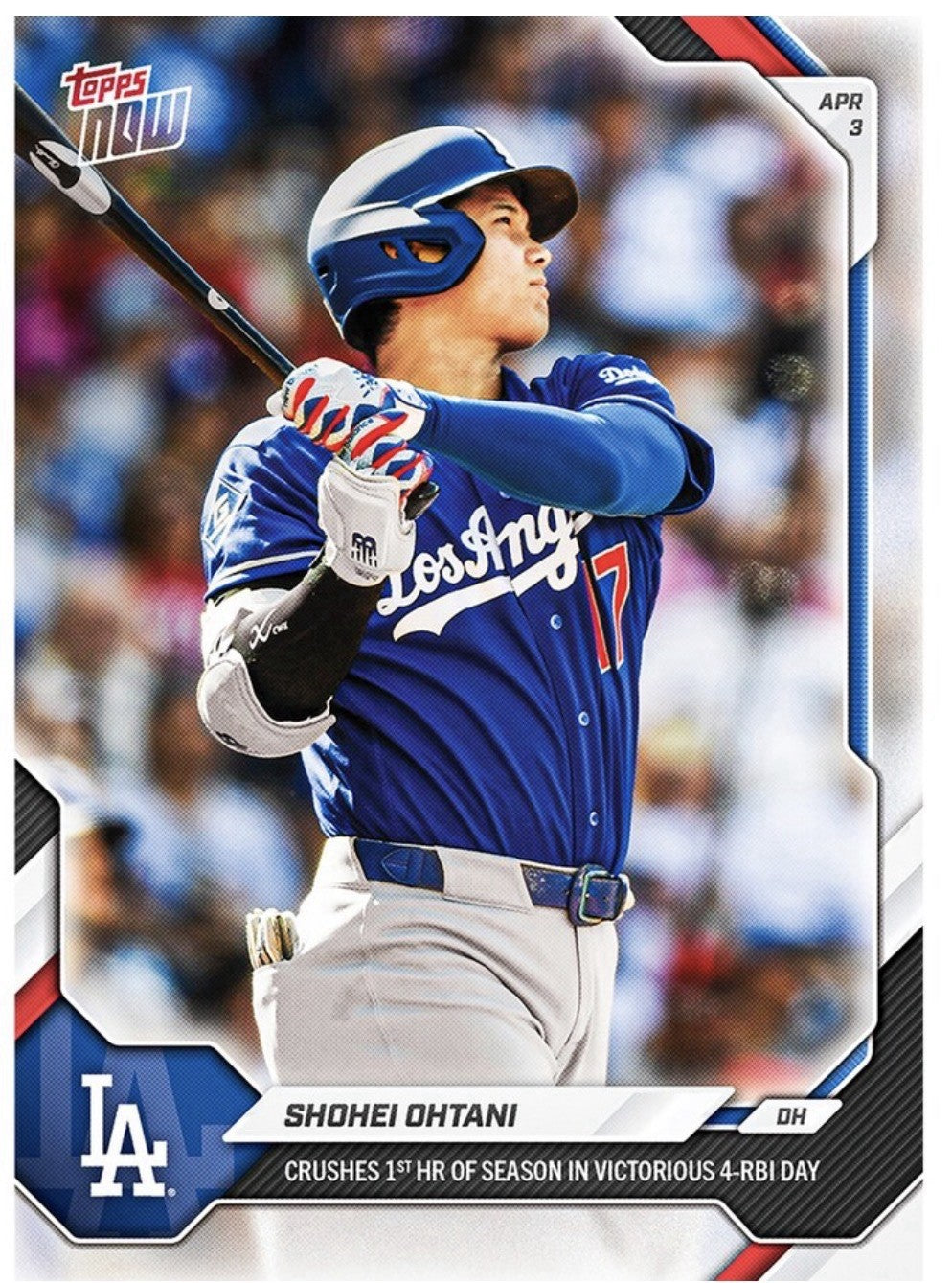 2026 Topps NOW Dodgers Japanese Pitchers #42 Ohtani Sasaki