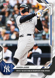 2026 Topps NOW Aaron Judge #46 Yankees HR 1st AB Home Opener 3 RBI OA5
