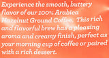 Wellsley Farms Hazelnut Ground Coffee Medium-Dark Roast Arabica, 32 Ounces