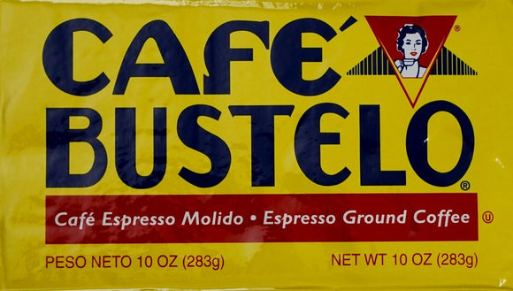 Cafe Bustelo Espresso Ground Coffee Latin-Style Dark Roast, 10 Ounce