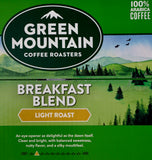 Green Mountain Coffee Breakfast Blend Light Roast, Keurig K Cup Pods