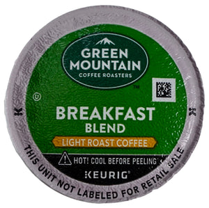 Green Mountain Coffee Breakfast Blend Light Roast, Keurig K Cup Pods