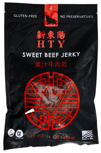 Hsin Tung Yang Sweet Beef Jerky Taiwan-Style Small Batch Hand Crafted, 14 Ounce