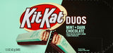 Hershey Kit Kat Duos Mint + Dark Chocolate Crisp Wafers in Mint Creme, 1.5 Ounce