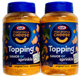 Kraft Macaroni & Cheese Topping Sauce Sprinkle Original Flavor, 20.7 Ounce